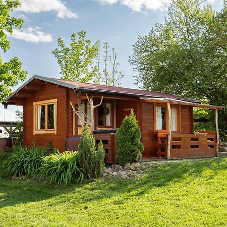 Villa Cozy Wood Hut On The Farm à Trebivlice Extérieur photo