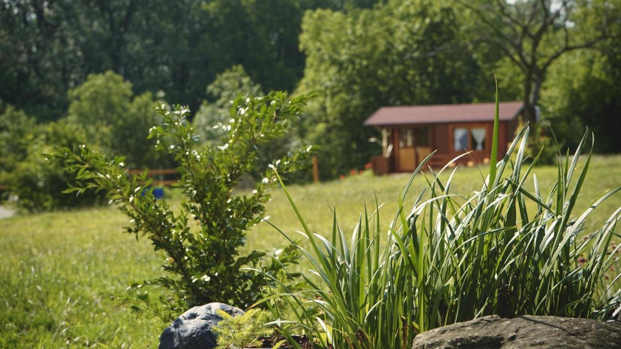 Villa Cozy Wood Hut On The Farm à Trebivlice Extérieur photo